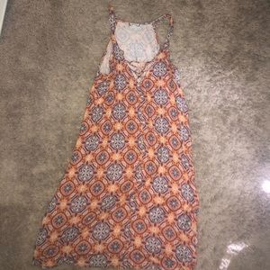 Summer dress with cross in the front!!